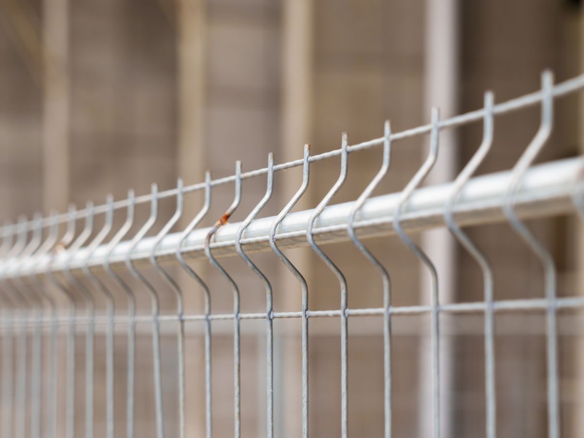 GALVANIZED STEEL FENCE PANELS